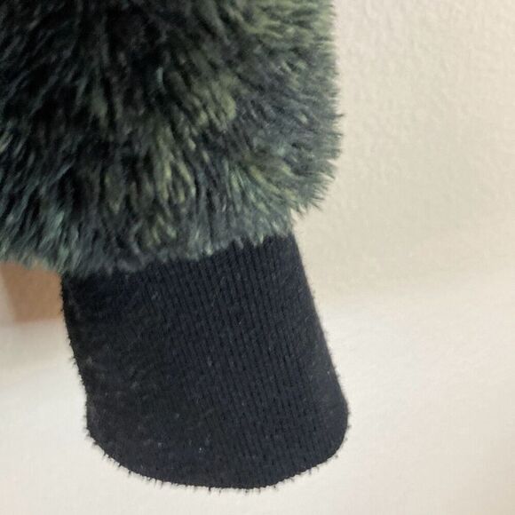 LuLaRoe Nancy Sherpa Fuzzy Teddy Jacket with Half Zip Size Medium - Picture 8 of 12